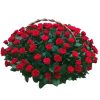 Фото товара Кошик 101 червона троянда в Киеве