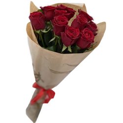 Фото товара Букет красных роз 11 шт в Киеве